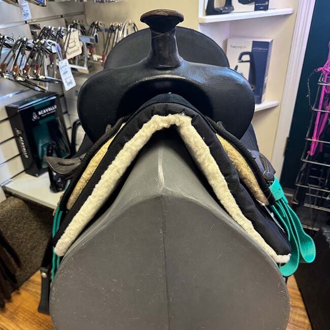 Used Abetta Western Saddle - Semi-Quarter Horse Bars - 15" image number null
