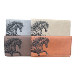 The Krafty Equestrian Checkbook Cover - Horse
