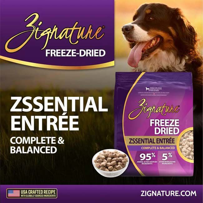 Zignature Freeze-Dried Dog Food - Zssential Entree image number null
