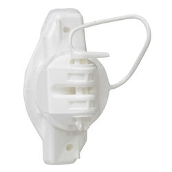 Gallagher T-Post Wide Jaw Pinlock Insulators - White - 20-Pack