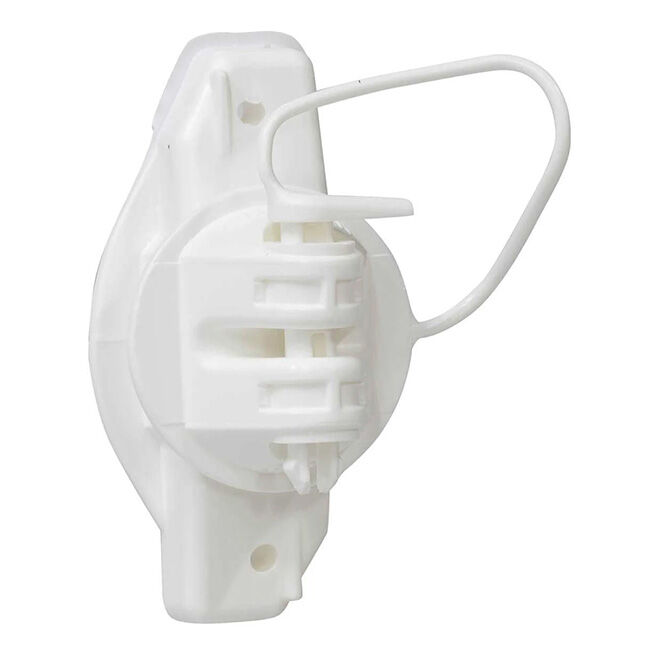 Gallagher T-Post Wide Jaw Pinlock Insulators - White - 20-Pack image number null