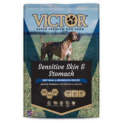 Victor Sensitive Skin & Stomach Grain-Free Dog Food - Beef Meal & Brown Rice Recipe