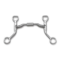 Myler HBT Shank Curb Bit MB 04 Mouth