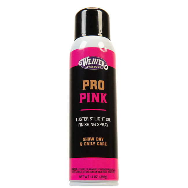 Weaver Livestock ProPink - Luster's Light Oil Finishing Spray - 14 oz image number null