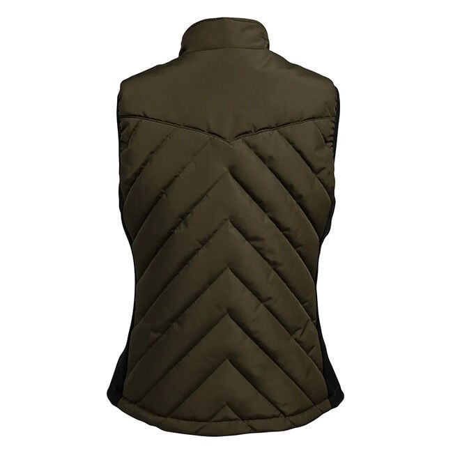 Back on Track Women's Etna Heated Vest - Olive image number null