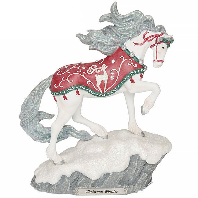 Trail of Painted Ponies Figurine - Winter 2023 - Christmas Wonder image number null