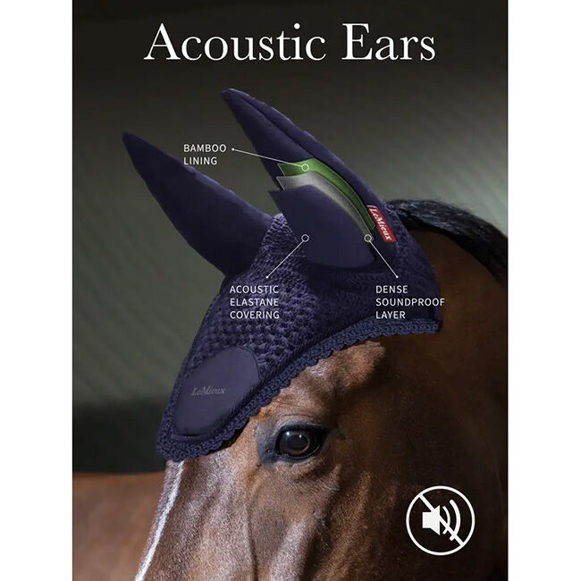 LeMieux Acoustic Pro Ear Net - Navy image number null