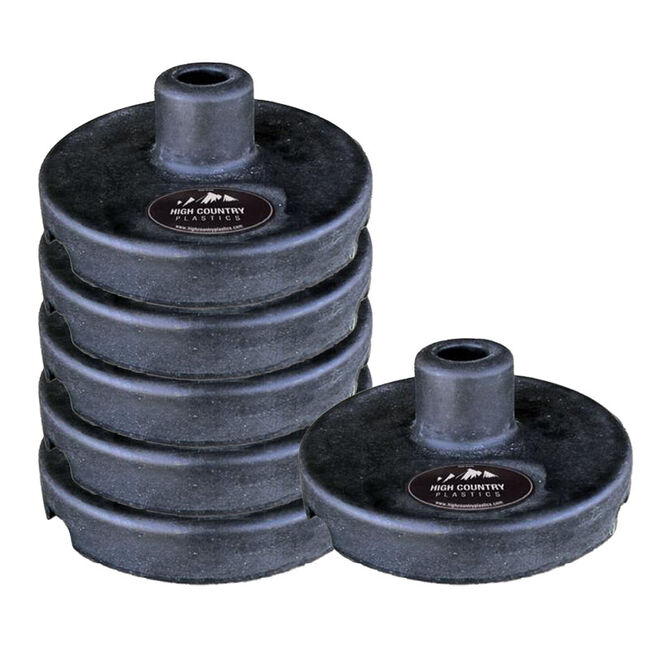 High Country Plastics Pole Bending Base 6-Pack image number null