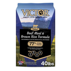 Victor Select Dog Food - Beef Meal & Brown Rice Recipe