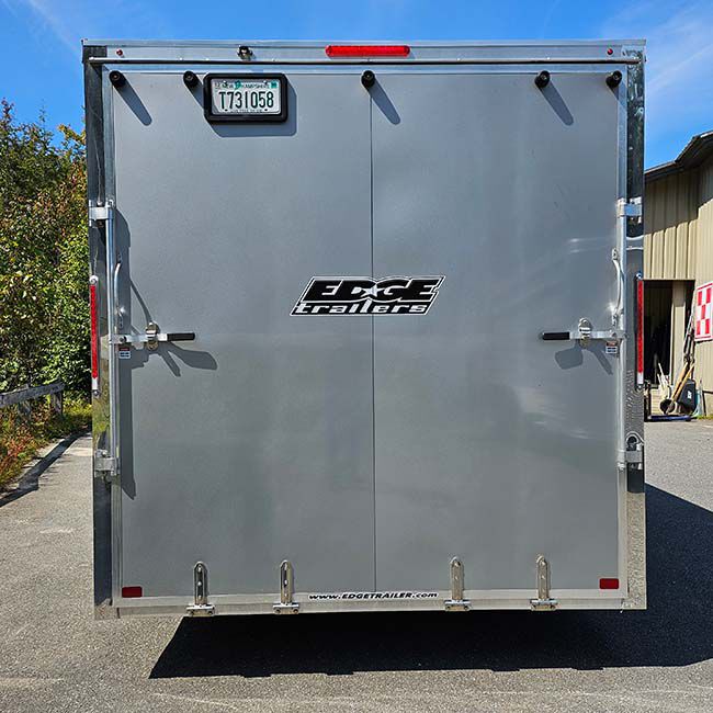 Used Edge Custom-Built Car Hauling Trailer - 8.5' x 18' image number null