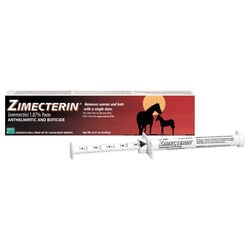 Merial Zimecterin Paste Dewormer (1.87% Ivermectin) - 0.21 oz