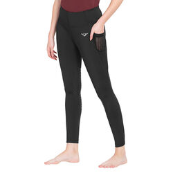 TuffRider Women's Minerva EquiCool Tights - Charcoal