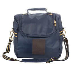 Equinavia Darby Zip Top Grooming Bag - Navy/Gold