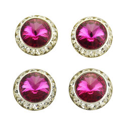 Finishing Touch of Kentucky Magnetic Tack Pins - Fuschia Stone