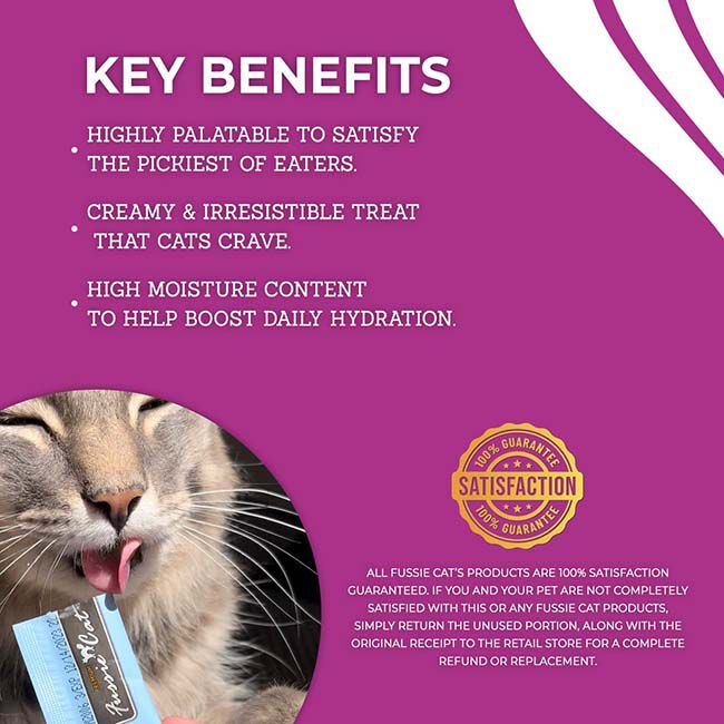 Fussie Cat Puree Treat 5-Flavor Variety Pack - Tuna & Chicken - 50 Count image number null