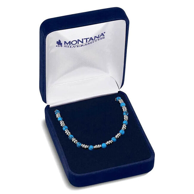 Montana Silversmiths Turquoise Beaded Necklace image number null