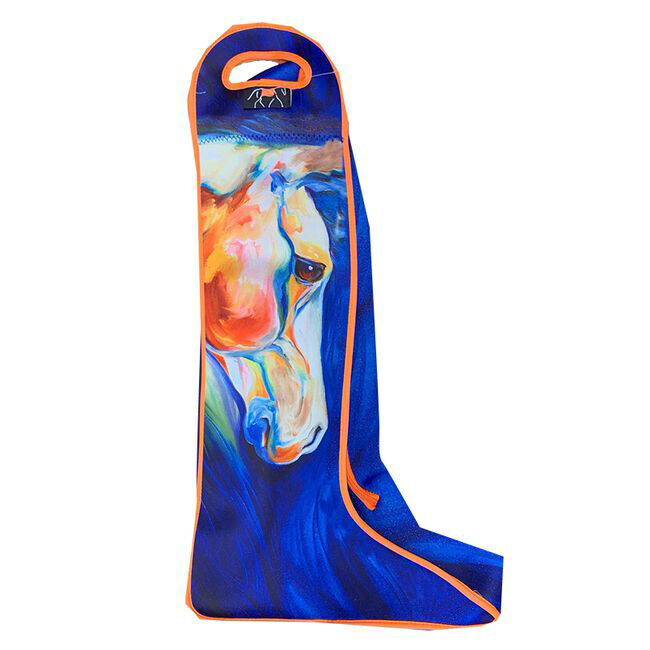 Art Of Riding Boot Bag - Twin Horses image number null