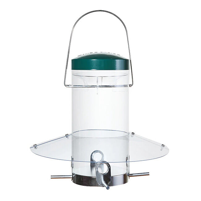Birds Choice Hanging Classic Bird Feeder with Baffle Weather Guard image number null