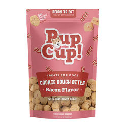 PupCup! Cookie Dough Bites for Dogs - Bacon Flavor - 8 oz