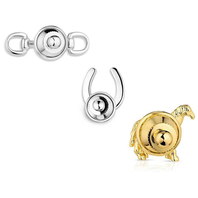Montana Silversmiths AQHA Enjoy the Ride Pins - Set of 3 image number null