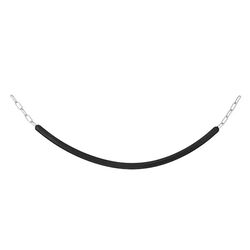 Equi-Essentials EcoPure Rubber Stall Chain - Black - Closeout