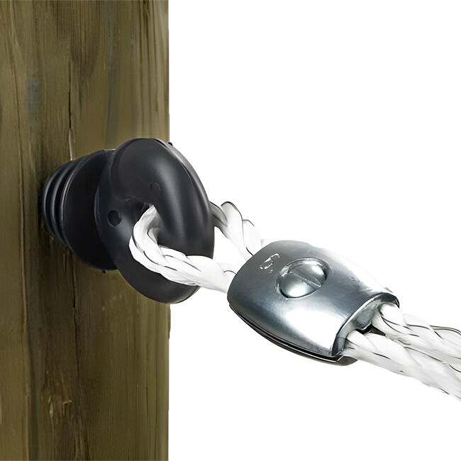 Dare Ring Insulator for Line & Corner Posts - Black - 25-Pack image number null