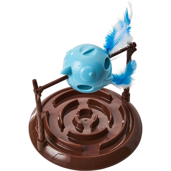 Doc & Phoebe's Twirly Bird Cat Feeder image number null