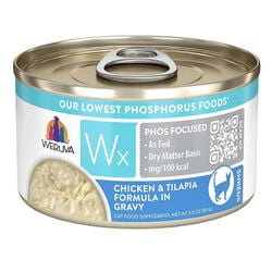 Weruva Wx Low Phosphorus Cat Food - Chicken & Tilapia in Gravy