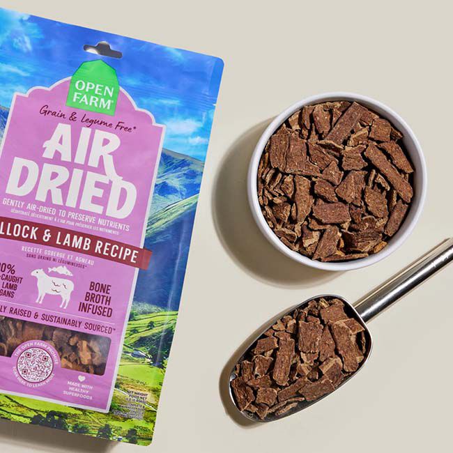 Open Farm Air Dried Dog Food - Pollock & Lamb Recipe image number null