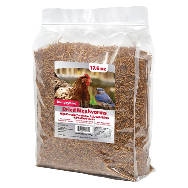 Hungrybird Hungryhen Dried Mealworms image number null