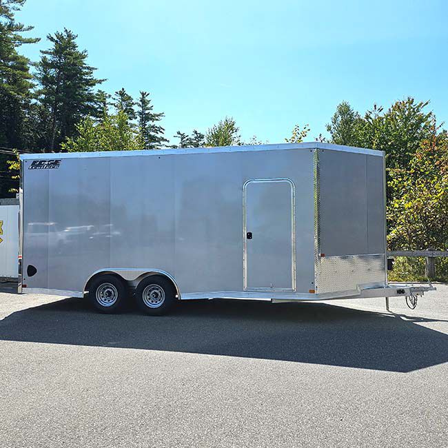 Used Edge Custom-Built Car Hauling Trailer - 8.5' x 18' image number null