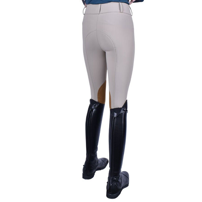 Tailored Sportsman Women's TechLight Clarino Knee Patch Boot Breech - Tan image number null