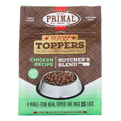 Primal Raw Frozen Butcher's Blend Topper - Chicken - 2 lb