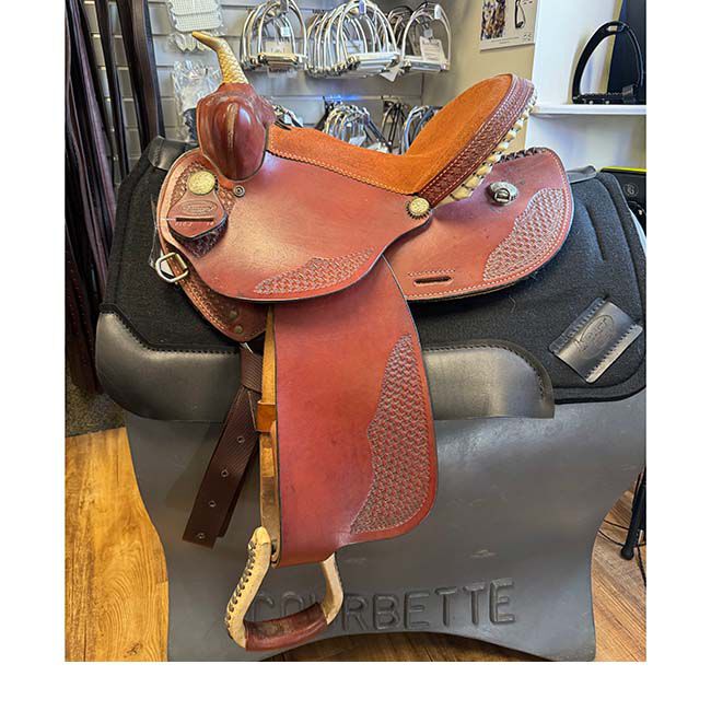 Used Dakota Barrel Saddle - 14" image number null