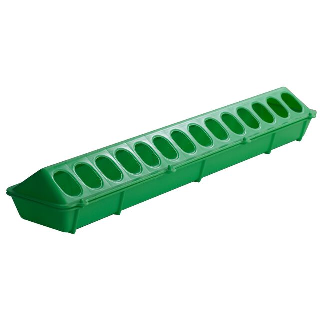 Little Giant 20" Plastic Flip-Top Poultry Ground Feeder image number null