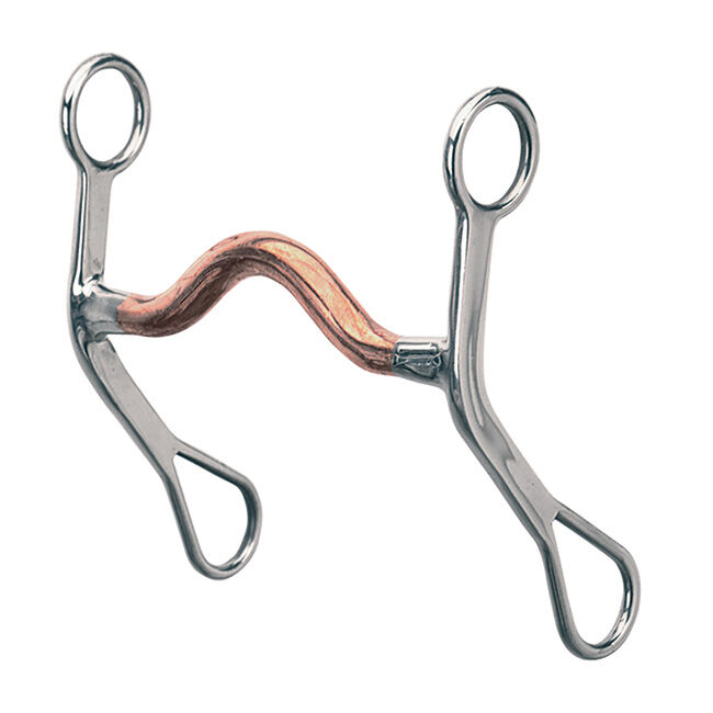 Weaver Equine All Purpose Bit with Medium Port Copper Mouth image number null
