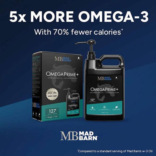 Mad Barn OmegaPrime+ - Extra-Strength Omega-3 Oil image number null