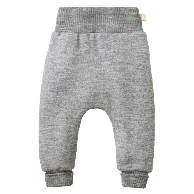 Disana Baby 100% Organic Boiled Wool Pants - Grey image number null