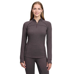 LeMieux Women's Heritage Herringbone Base Layer - Cocoa