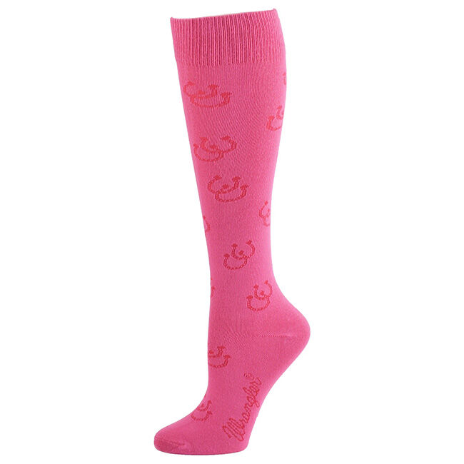Wrangler Women's Horseshoe Knee High Socks image number null