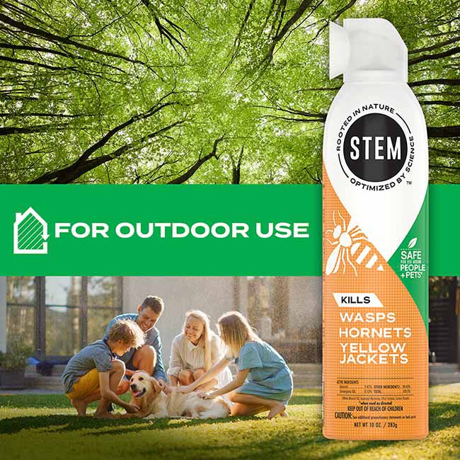 STEM Kills Wasps, Hornets & Yellow Jackets - 10 oz image number null