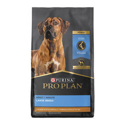Purina Pro Plan Large Breed Dog Food - Chicken & Rice Formula - 34 lb