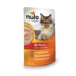 Nulo FreeStyle Silky Mousse for Cats - Chicken & Salmon Recipe - 2.8 oz