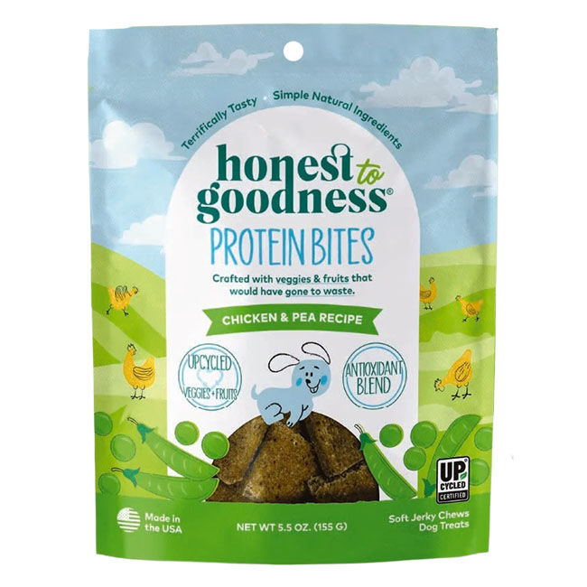 Honest to Goodness Protein Bites for Dogs - Chicken & Peas - 5.5 oz image number null