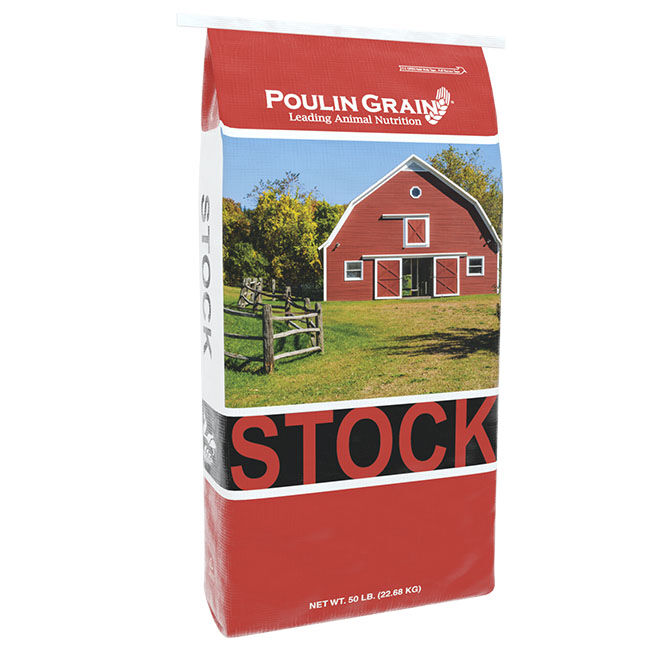 Poulin Grain Stock NCA (No Copper Added) Sweet Feed 16% - Textured - 50 lb image number null