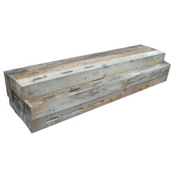 Keystone Fence Supply 3-Hole Treated Slip Rail End Post