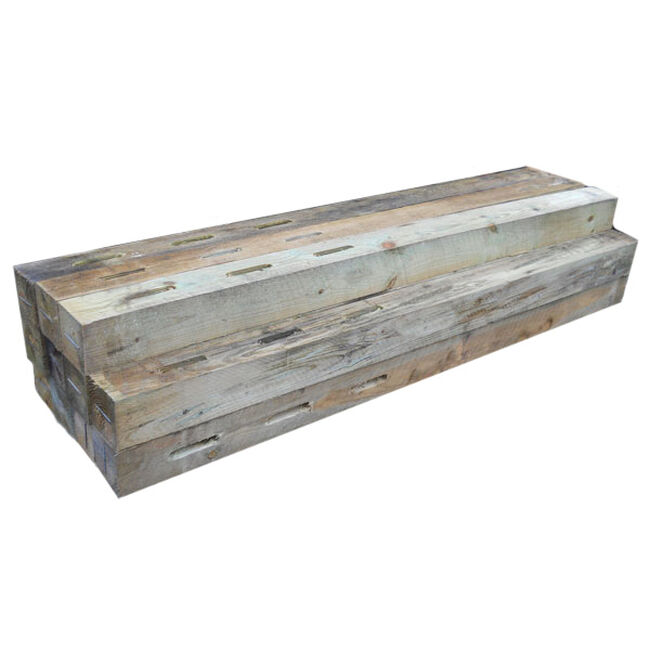 Keystone Fence Supply 3-Hole Treated Slip Rail End Post image number null