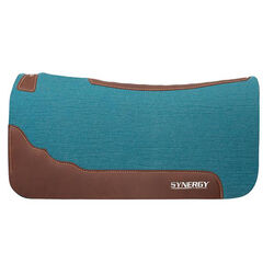Weaver Equine Synergy Contoured SteamPressed 100% Merino Wool Felt Performance Saddle Pad