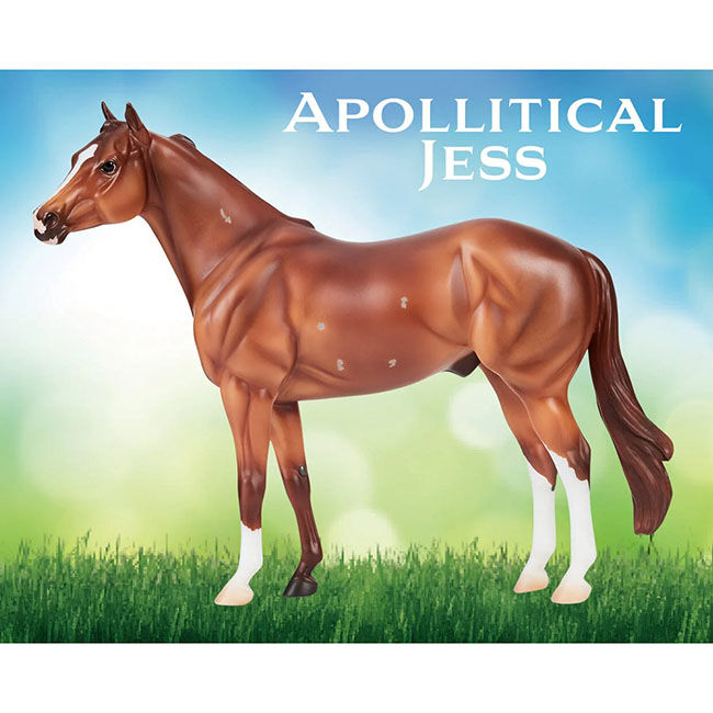 Breyer Apollitical Jess - American Quarter Horse Sprinter image number null