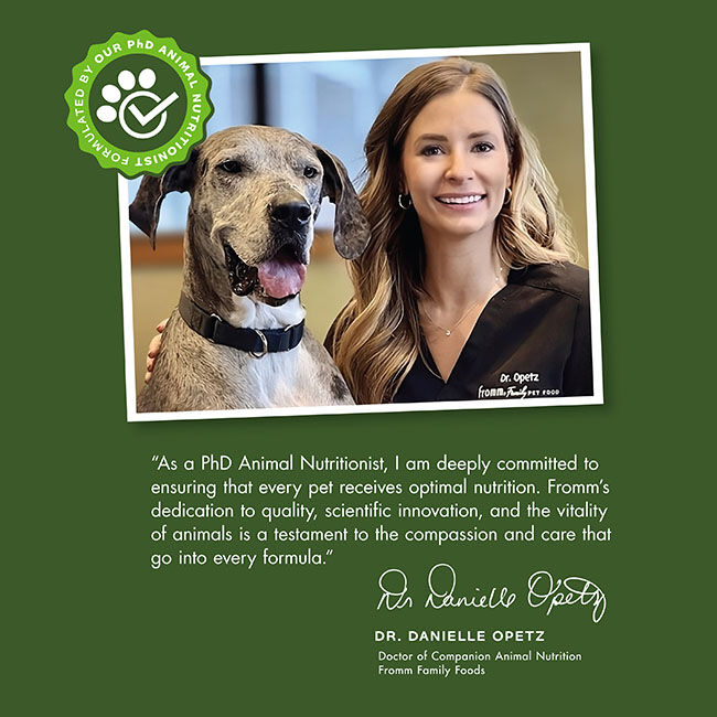 Fromm Nutritionals Mobility Support Dog Food - Chicken & Whole Oats Recipe image number null